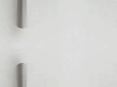 Los pernos del molibdeno atornillan la barra roscada molibdeno