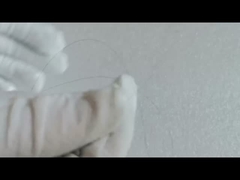 Polaco electrolítico de TZM del alambre laminado en caliente del molibdeno y negro para los componentes del horno