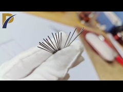 Diámetro ultra pequeño 0,4 mm 0,6 mm tubo capilar de titanio tubo capilar