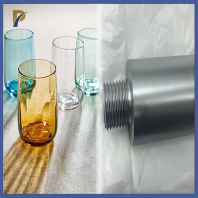 Polished Molybdenum Electrode Bar Glass Melting With High Purity 99.98%